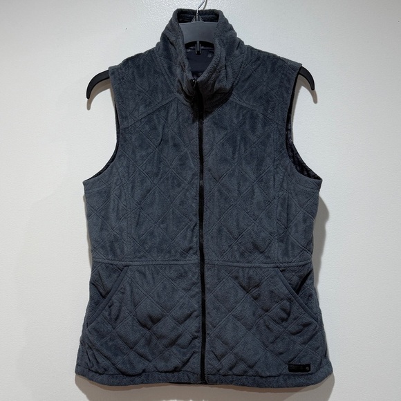 Mountain Hardwear Women’s Reversible Insulated Vest Small S Petite Gray Gorpcore - Picture 5 of 12